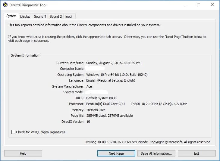DirectX 10 — στιγμιότυπο οθόνης 1